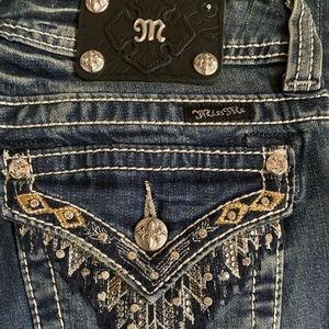 MISS ME bootcut jeans